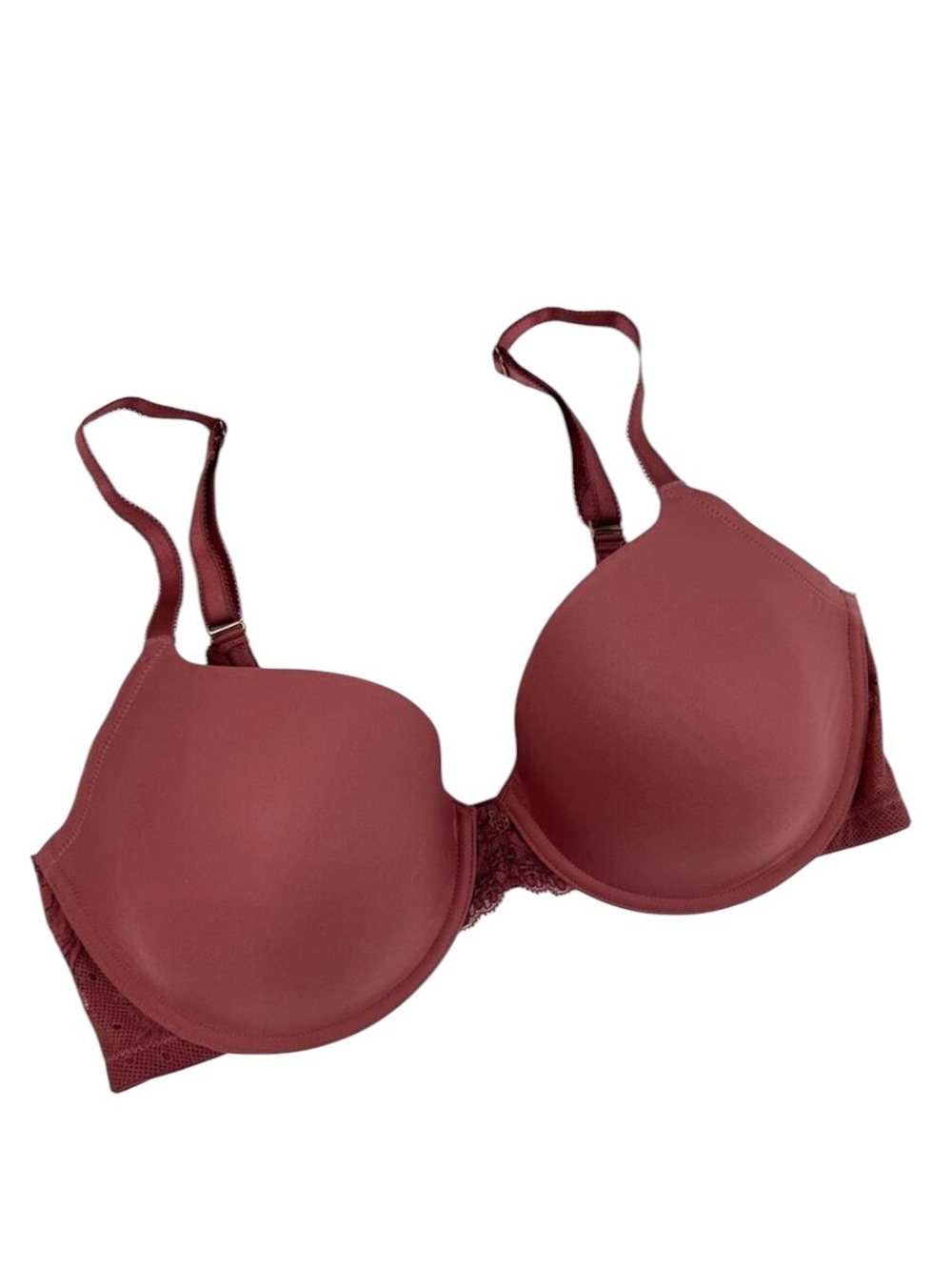 Skarlett Blue Multi-Way T-Shirt Bra Size 36DD Rosebud/Plum